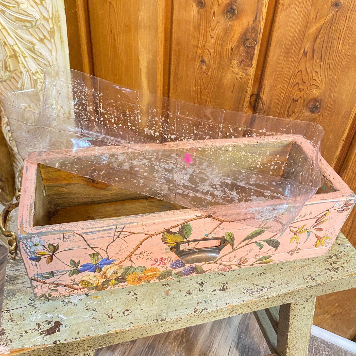 Herb And Butterfly Herb Garden Planter Box For Kitchen Windowsill - Bramble Design