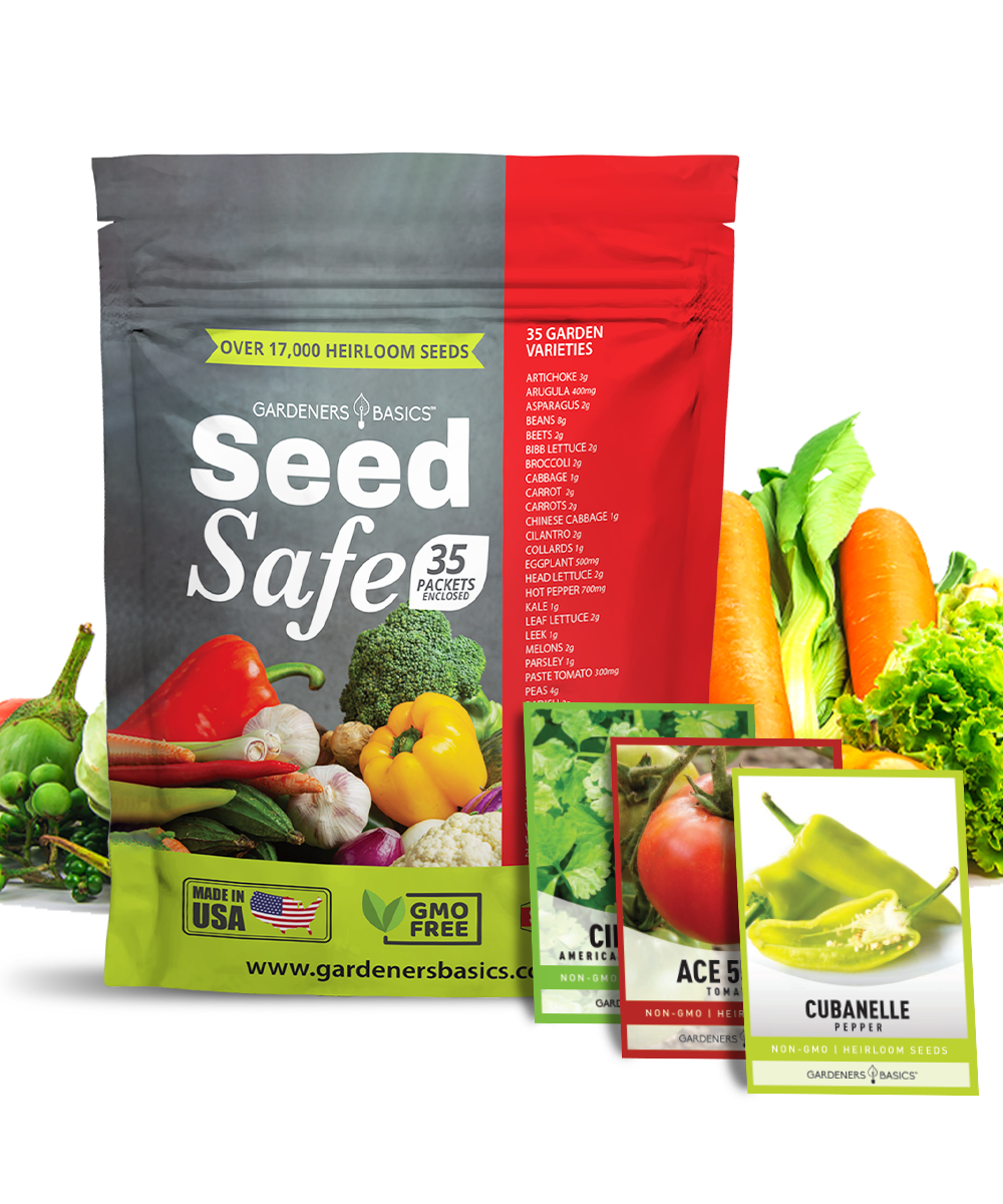 Seed Safe Survival Seed Kit - 35 Variety Pack