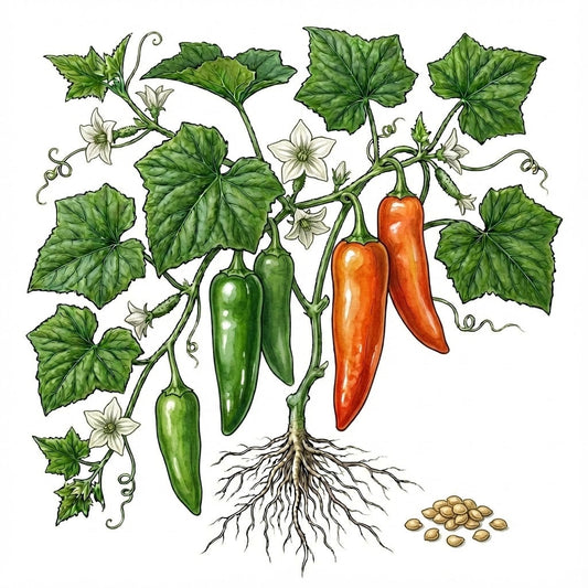 HOT PEPPER Seeds, Anaheim Chili