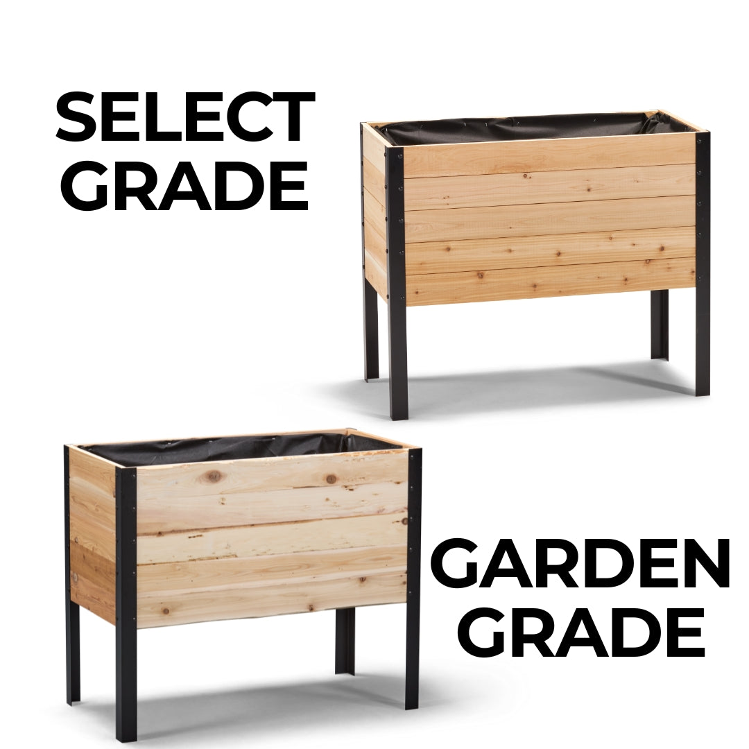 18" x 36" Raised Garden Bed - 30" TALL / Select Grade