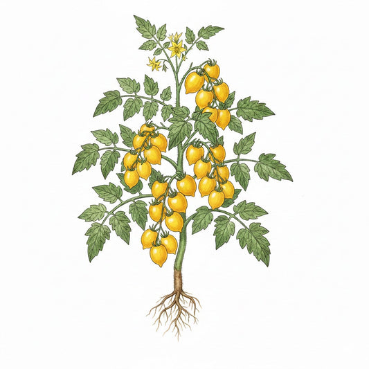 TOMATO Seeds, Yellow Plum