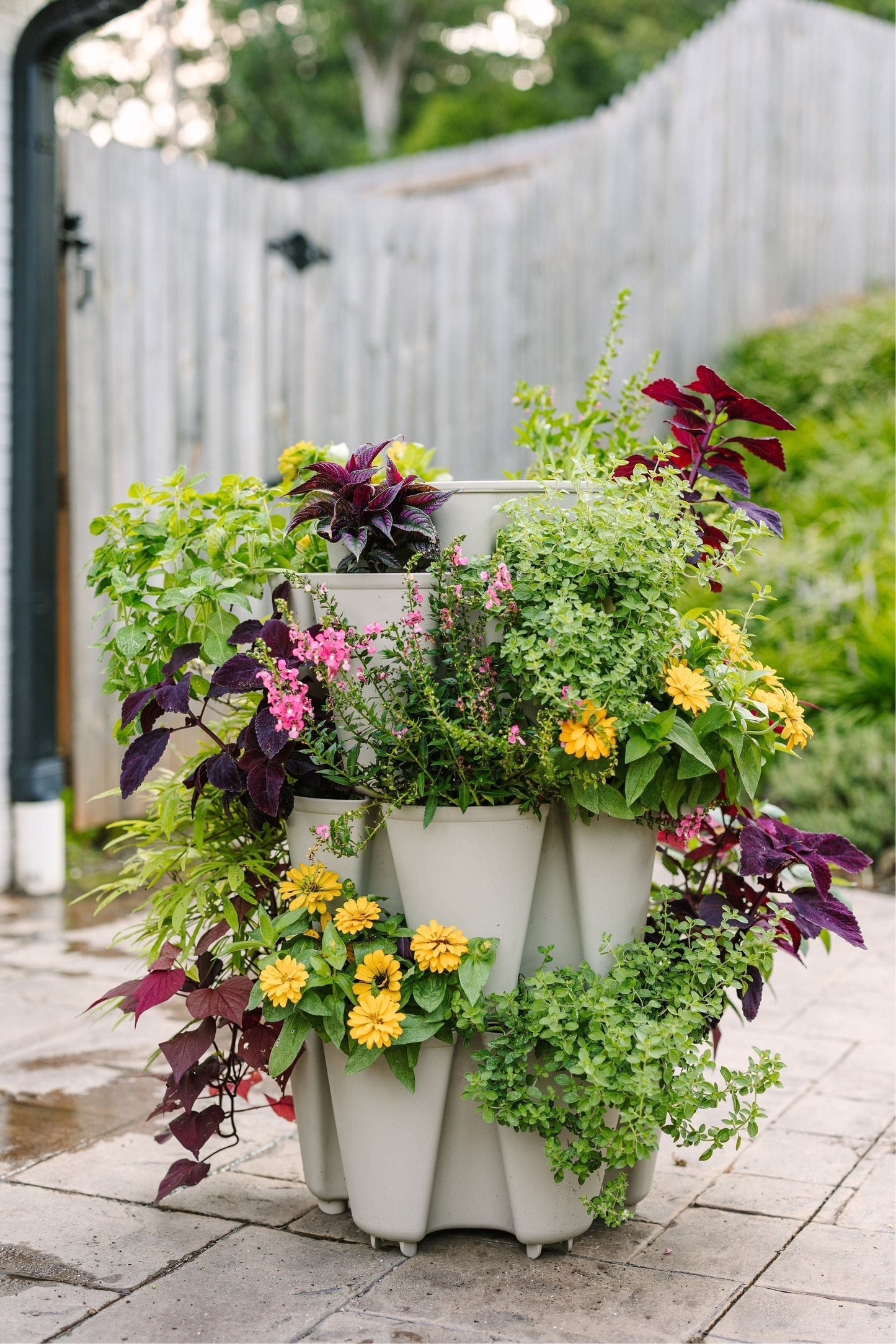 3 Tier GreenStalk Garden Original Vertical Planter - Basic Texture